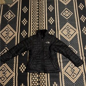 The north face puffer/fleece combo jacket size XXS girls reversible